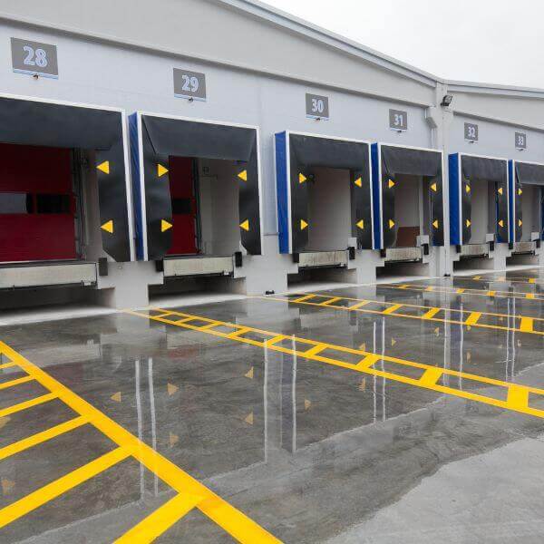 Durable epoxy flooring for loading docks by Epoxy Flooring Guys Perth, Built tough to handle forklifts, spills and all-weather traffic.